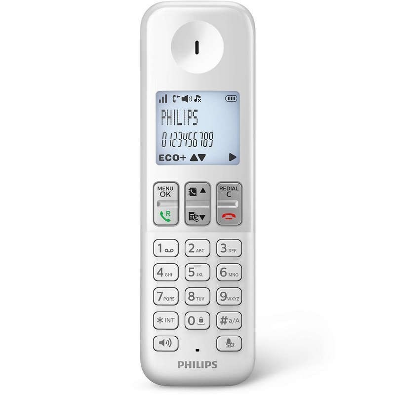 Telefono Philips D2501 Blanco